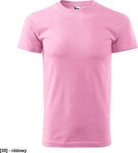 MALFINI Basic 129 - ADLER - Koszulka męska, 160 g/m - różowy XS 1