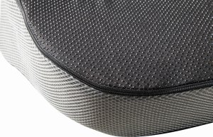 WP Ortopedyczna poduszka, plastikowa końcówka odporna na nacisk, ergonomiczna, czarny, Powerton 4