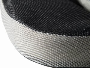 WP Ortopedyczna poduszka, plastikowa końcówka odporna na nacisk, ergonomiczna, czarny, Powerton 6