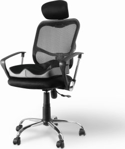 WP Ortopedyczna poduszka, plastikowa końcówka odporna na nacisk, ergonomiczna, czarny, Powerton 10