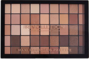 MAKE UP REVOLUTION Makeup Revolution Maxi Reloaded Palette (45) Paleta cieni do powiek Ultimate Nudes 1 szt. 1
