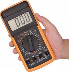 Retoo RETOO PROFESJONALNY MIERNIK PRĄDU MULTIMETR LCD 15