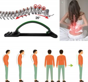 Masażer Retoo PRZYRZĄD DO ROZCIĄGANIA PLECÓW MASAŻER AKUPRESURA 9