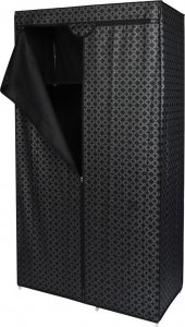 Saska Garden GARDEROBA SZAFA TEKSTYLNA 90X45X170 CM ORNAMENT 7