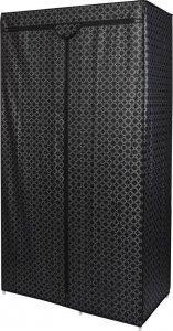 Saska Garden GARDEROBA SZAFA TEKSTYLNA 90X45X170 CM ORNAMENT 8