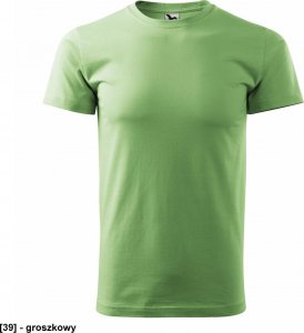 MALFINI Basic 129 - ADLER - Koszulka męska, 160 g/m - groszkowy L 1