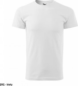 MALFINI Basic 129 - ADLER - Koszulka męska, 160 g/m - biały S 1