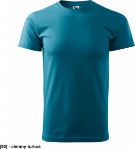 MALFINI Heavy New 137 - ADLER - Koszulka unisex, 200 g/m - ciemny turkus S 1