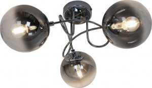 Lampa sufitowa Zumaline Loftowa lampa sufitowa Lixa szklane kule do kuchni balls chrom 1