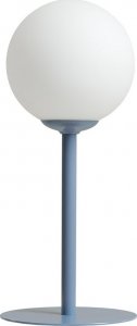 Lampa stołowa Aldex Stojąca lampa nocna Pinne sypialniana ball niebieska biała loft 1
