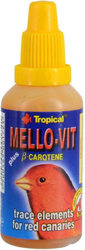 Tropical Mello-vit Kanarek Czerwony Butelka 30ml 1