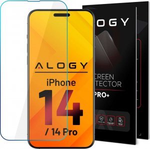 Alogy Szkło hartowane 9H Alogy ochrona na ekran do Apple iPhone 14/ 14 Pro 1