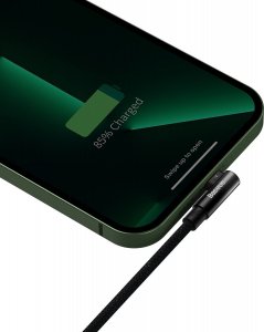 Kabel USB Baseus USB-A - Lightning 1 m Czarny (6932172612252) 3