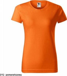 MALFINI Basic 134 - ADLER - Koszulka damska, 160 g/m - pomarańczowy XS 1