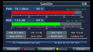 Signal UNIWERSALNY MIERNIK ST-6986 DVB-T/T2 DVB-S/S2 DVB-C SIGNAL 4