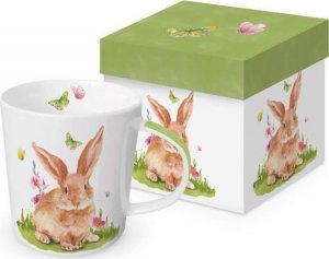 Zajączek i Motylki Kubek Porcelanowy w Ozdobnym Pudełku 350 ml 1