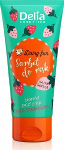 DELIA_Dairy  Fun sorbet do rąk Ziomki Poziomki 50ml 1