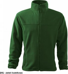 RIMECK Jacket 501 - ADLER - Polar męski, 280 g/m, 100% poliester - zieleń butelkowa M 1
