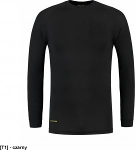 TRICORP Thermal Shirt T02 - ADLER - Koszulka unisex, 140 g/m, 84% bambus, 5% poliester, 11% elastan - czarny S 1