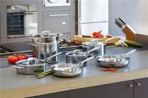 Patelnia Demeyere Patelnia stalowa Demeyere Industry 5 4