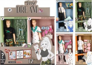 Mega Creative LALKA 29CM AKC MC CHLOPIEC ZAWOD MIX4 DIS6/48/96 10