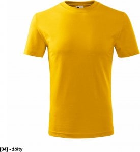 MALFINI Classic New 135 - ADLER - Koszulka dziecięca, 145 g/m - żółty 158 cm/12 lat 1