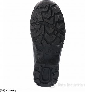 BATAINDUSTRIALS Sirocco blue W B77 - ADLER - Buty do kostki unisex, Tunnel system, antystatyczne, stalowa wkładka, podnosek ochronny, 1 kolor - - czarny 39 2