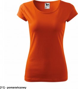 MALFINI Pure 122 - ADLER - Koszulka damska, 150 g/m - pomarańczowy L 1