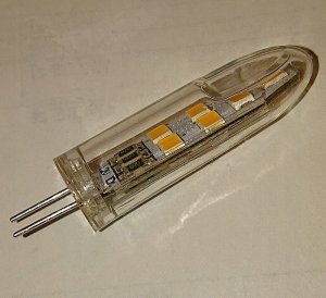 Żarówka SMD LED G4 3W zimna lub ciepła 12V w plast 3