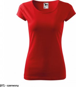 MALFINI Pure 122 - ADLER - Koszulka damska, 150 g/m - czerwony 3XL 1