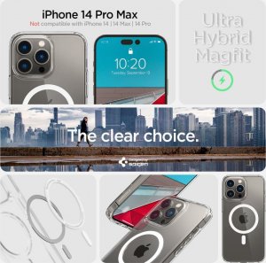 Spigen Etui Ultra Hybrid Mag MagSafe Apple iPhone 14 Pro Max White 10
