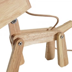 Lampa stołowa Fastima Lampa oprawa sznur jutowy konopny TW05 2