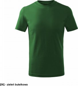 MALFINI Basic Free F38 - ADLER - Koszulka dziecięca, 160 g/m, - zieleń butelkowa 110 cm/4 lata 1