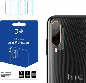 3MK Szkło hybrydowe na obiektyw aparatu Lens Protection HTC Desire 22 Pro [4 PACK] 1