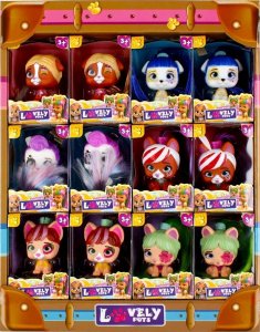 Mega Creative LALKA PIESEK 7CM 8X11X6 MC MIX6  DISP 12/180/360 14