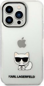 Karl Lagerfeld Etui Karl Lagerfeld KLHCP14XCTTR Apple iPhone 14 Pro Max hardcase przeźroczysty/transparent Choupette Body 3