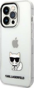 Karl Lagerfeld Etui Karl Lagerfeld KLHCP14XCTTR Apple iPhone 14 Pro Max hardcase przeźroczysty/transparent Choupette Body 4