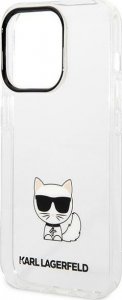 Karl Lagerfeld Etui Karl Lagerfeld KLHCP14XCTTR Apple iPhone 14 Pro Max hardcase przeźroczysty/transparent Choupette Body 6