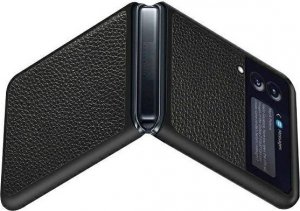 Beline Beline Etui Leather Case Samsung Z Flip 3 czarny/black 1