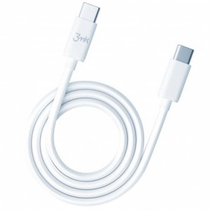 Kabel USB 3MK USB-C - USB-C 2 m Biały (brak) 1