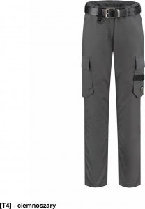 TRICORP Work Pants Twill Women T70 - ADLER - Spodnie robocze damskie, 245 g/m, 35% bawełna, 65% poliester, - ciemnoszary - rozmiar 40 1