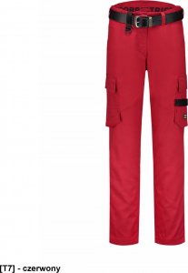 TRICORP Work Pants Twill Women T70 - ADLER - Spodnie robocze damskie, 245 g/m, 35% bawełna, 65% poliester, - czerwony - rozmiar 38 1