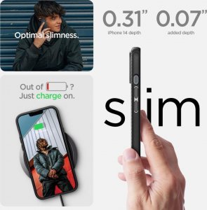 Spigen Etui Mag Armor Apple iPhone 14 Plus Matte Black 11