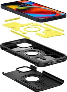 Spigen Etui Tough Armor Mag MagSafe Apple iPhone 14 Black 7