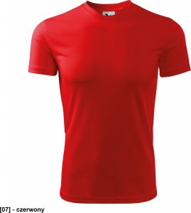MALFINI Fantasy 124 - ADLER - Koszulka męska, 150 g/m, 100% poliester, - czerwony - rozmiar M 1