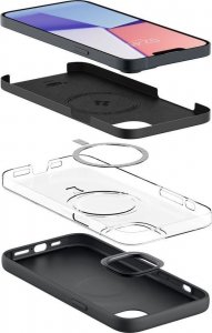 Spigen Etui Spigen Silicone Fit Mag MagSafe Apple iPhone 14 Plus Black 2