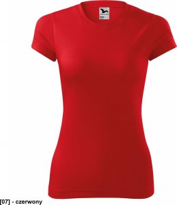 MALFINI Fantasy 140 - ADLER - Koszulka damska, 150 g/m, 100% poliester, - czerwony - rozmiar M 1