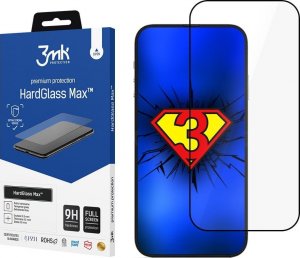 3MK Szkło hartowane 3MK HardGlass Max Apple iPhone 14 czarne 1
