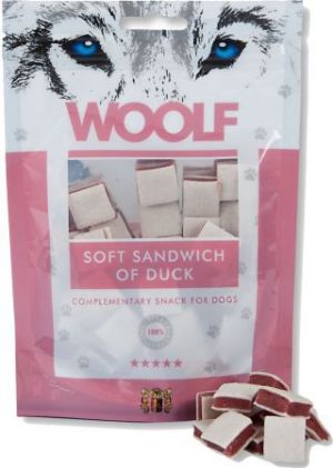 Brit WOOLF 100g SOFT SANDWICH DUCK 1