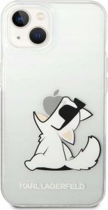 Karl Lagerfeld Etui Karl Lagerfeld KLHCP14MCFNRC Apple iPhone 14 Plus hardcase przeźroczysty/transparent Choupette Fun 3